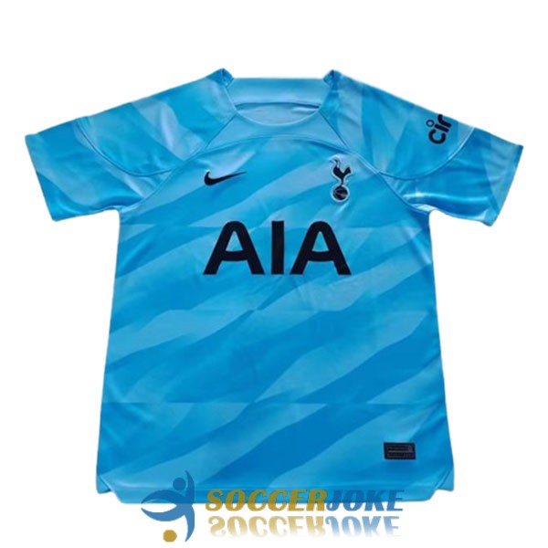 shirt tottenham hotspur blue goalkeeper 2023-2024