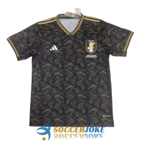 shirt japan black golden special edition dragon 2023-2024