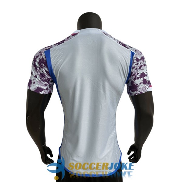 shirt away player version white purple spain 2023-2024