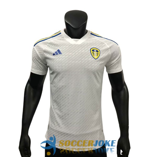shirt home player version leeds united 2023-2024