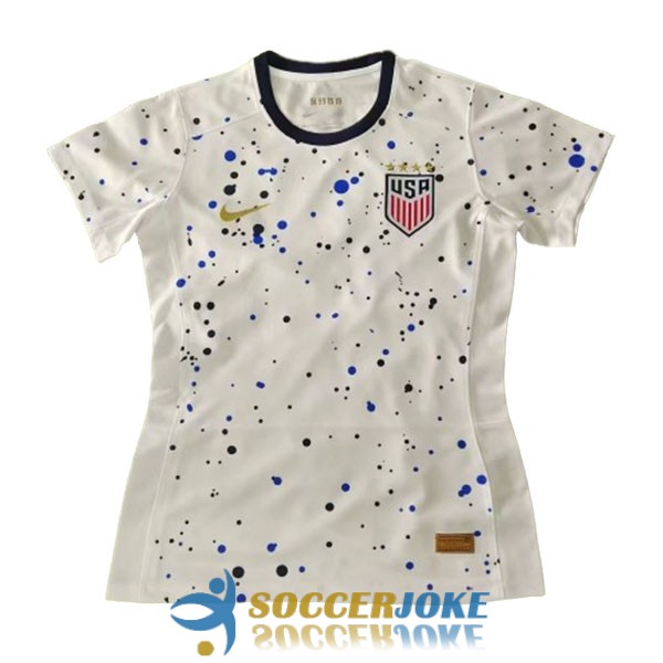 shirt home white united states women 2023-2024