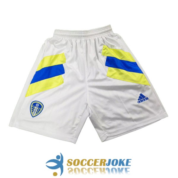 shorts white blue yellow leeds united special edition icon 2022-2023