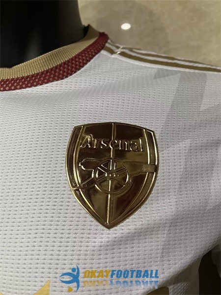 shirt arsenal white (2) special edition player version 2023-2024