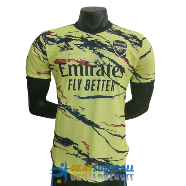 shirt arsenal yellow special edition player version 2023-2024