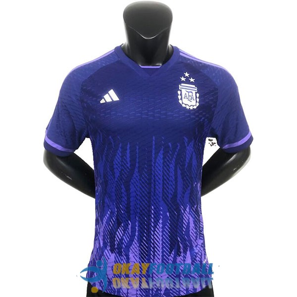 shirt away 3 star player version argentina 2022-2023