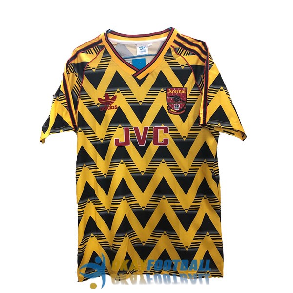 shirt away arsenal retro jvc 1991-1993