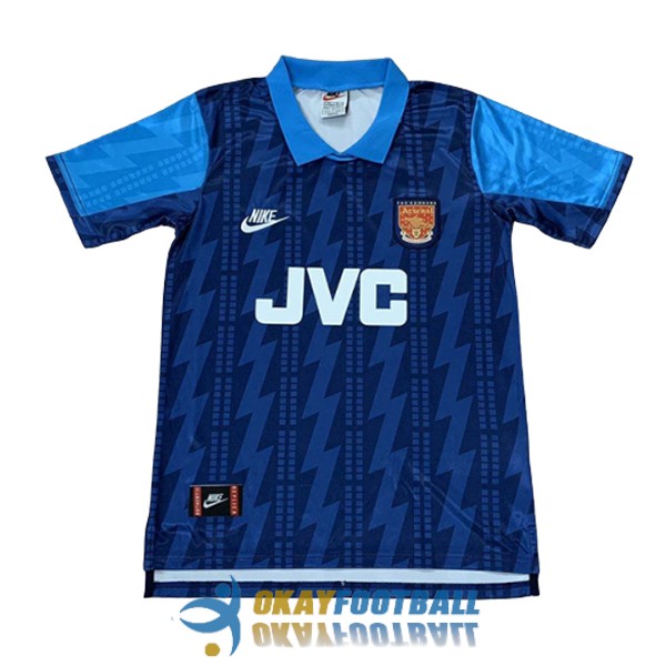 shirt away arsenal retro jvc 1994-1995