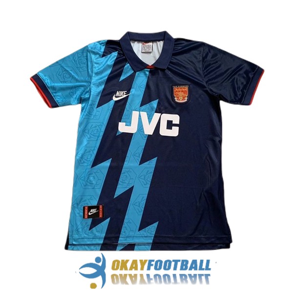 shirt away arsenal retro jvc 1995-1996