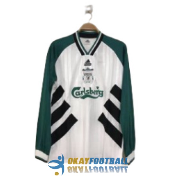 shirt away liverpool retro carlsberg long sleeve 1993-1995