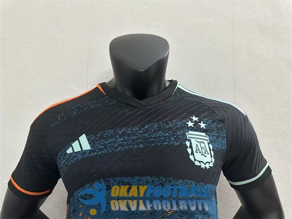 shirt away player version black blue argentina 2023-2024<br /><span class=