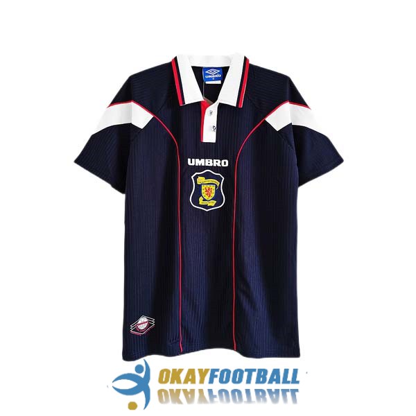 shirt home scotland retro 1996-1998 [EX23-6-14-305]
