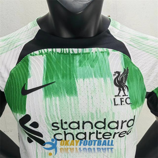 shirt liverpool green white special edition player version 2023-2024<br /><span class=