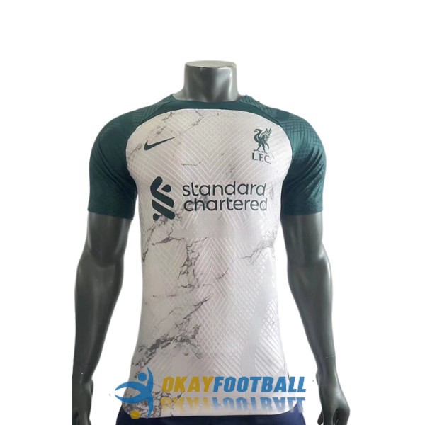 shirt liverpool white green special edition player version 2022-2023