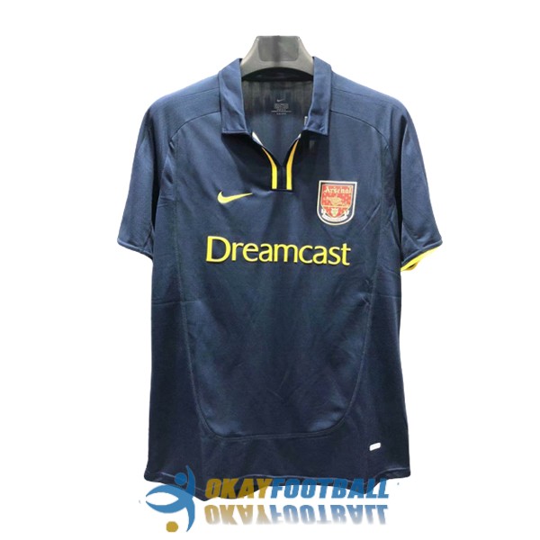 shirt third arsenal retro dreamcast 2000-2002 [EX23-6-14-72]