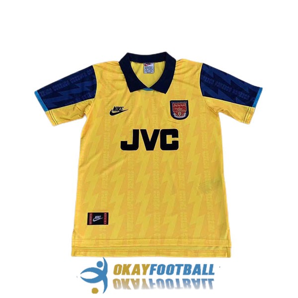 shirt third arsenal retro jvc 1994-1996