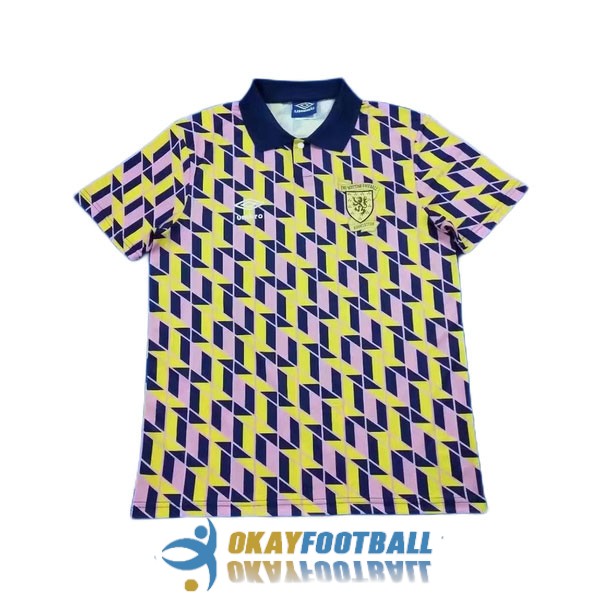 shirt third scotland retro 1988-1989 [EX23-6-14-307]