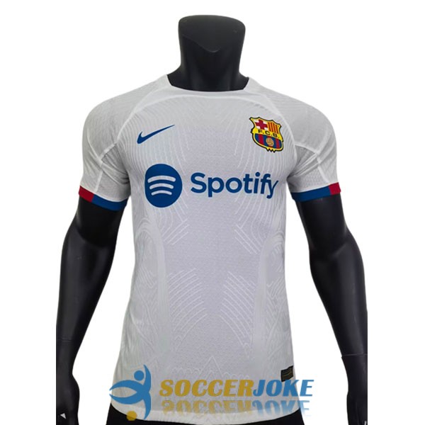 shirt away player version barcelona 2023-2024