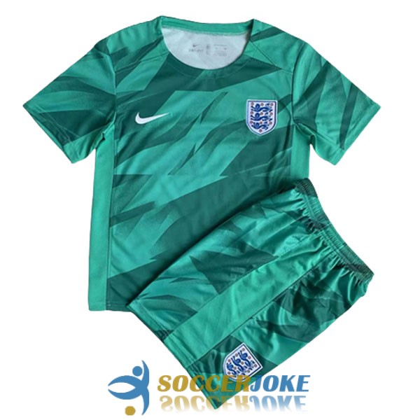 shirt green england kid goalkeeper 2023-2024