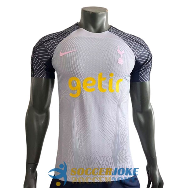 shirt tottenham hotspur gray training player version 2023-2024