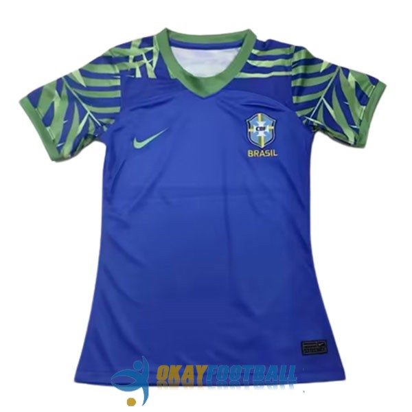 shirt away blue green brazil women 2023-2024