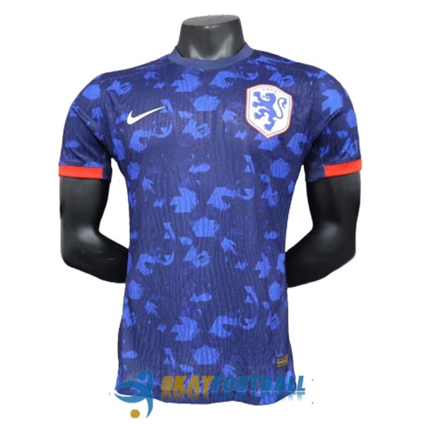 shirt away player version blue netherlands 2023-2024