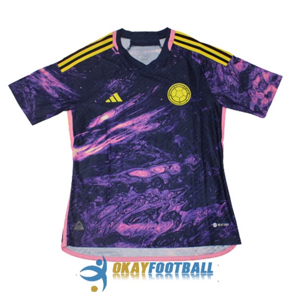 shirt away purple pink colombia women 2023-2024