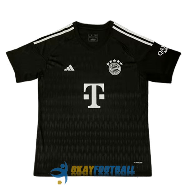 shirt bayern munich black goalkeeper 2023-2024