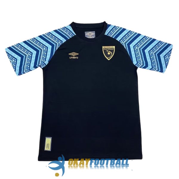 shirt guatemala black blue training 2023-2024