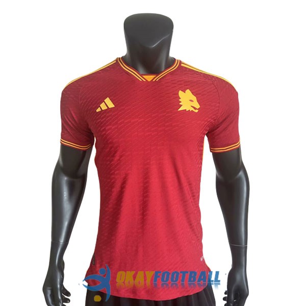shirt home player version as roma 2023-2024
