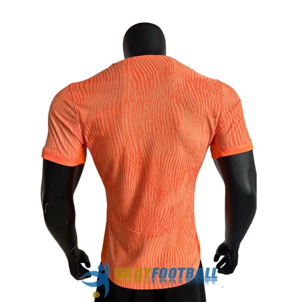 shirt home player version orange netherlands 2023-2024