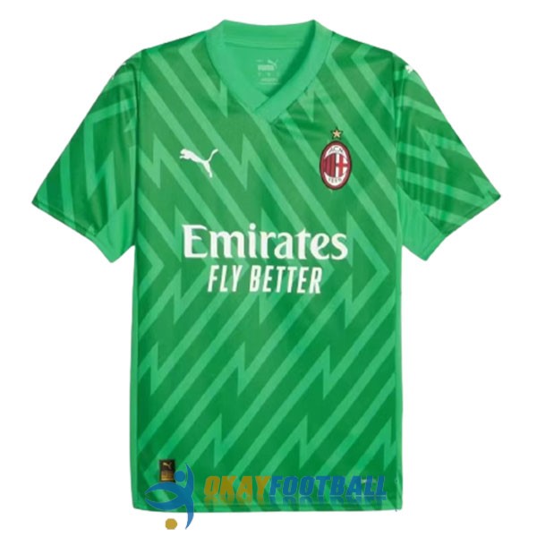 shirt ac milan green goalkeeper 2023-2024