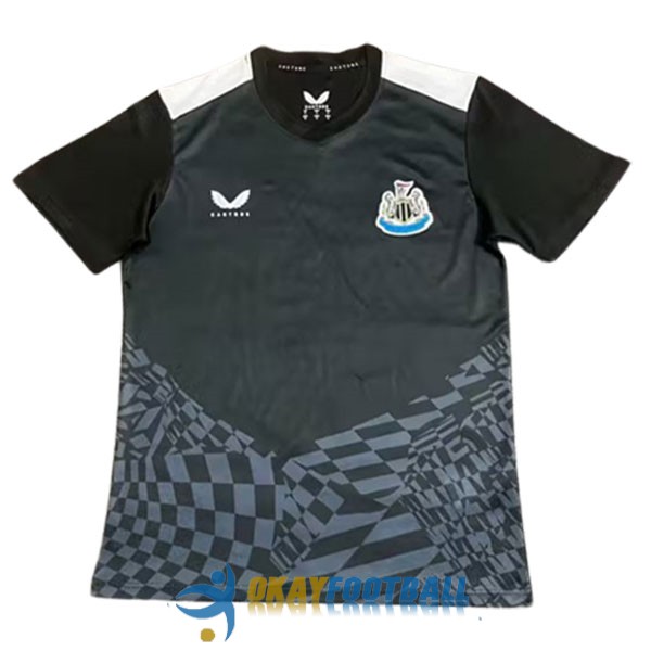 shirt newcastle united black training 2023-2024