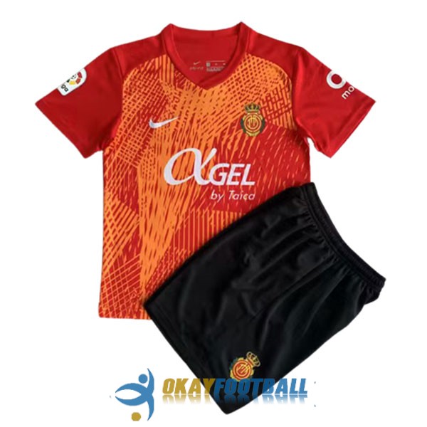 shirt red rcd mallorca kid special edition 2022-2023
