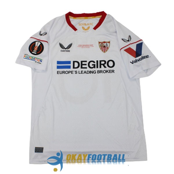 shirt sevilla white special edition final budapest 2023-2024