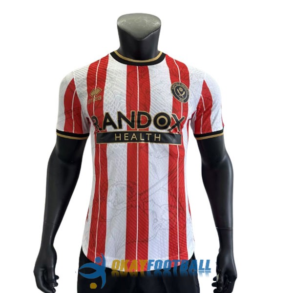 shirt sheffield united red white limited edition player version 2022-2023