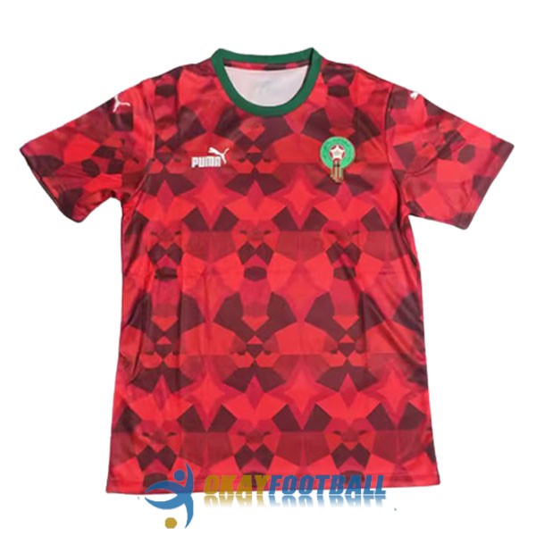 shirt morocco red special edition 2023-2024