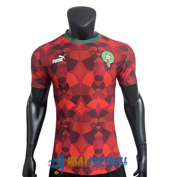 shirt morocco red special edition player version 2023-2024