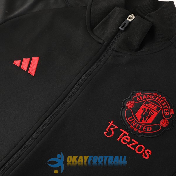 jacket manchester united black green red 2023-2024<br /><span class=