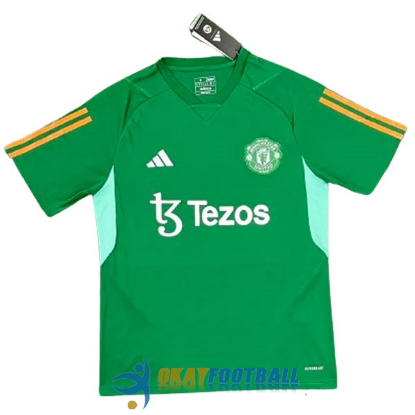 shirt manchester united green training 2024-2025