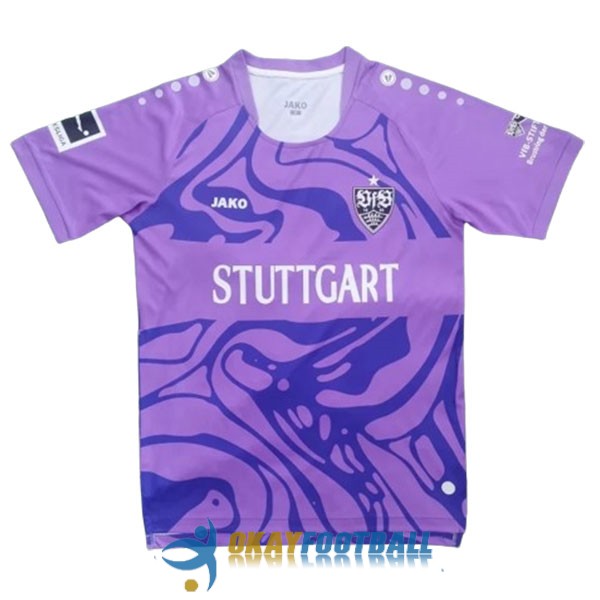 shirt stuttgart purple blue goalkeeper 2023-2024