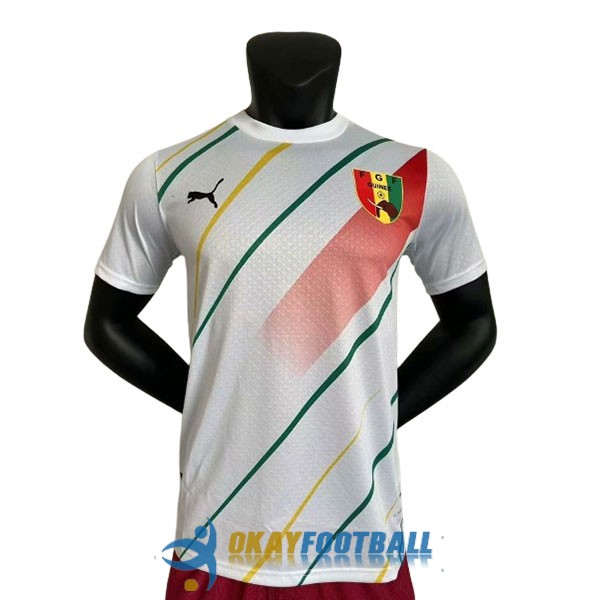 shirt away player version guinea 2024-2025