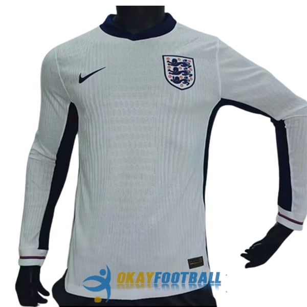 shirt home player version england long sleeve 2024-2025
