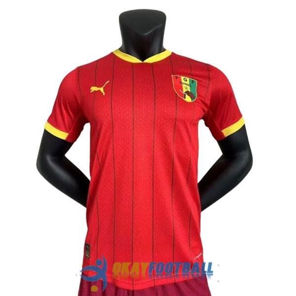 shirt home player version guinea 2024-2025