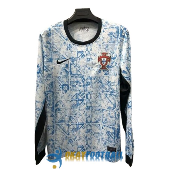 shirt away portugal long sleeve 2024-2025