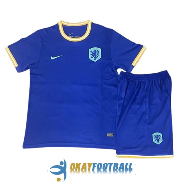 shirt blue netherlands kid special edition 2024-2025