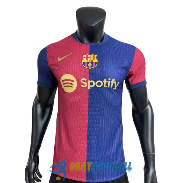 shirt home player version barcelona 2024-2025