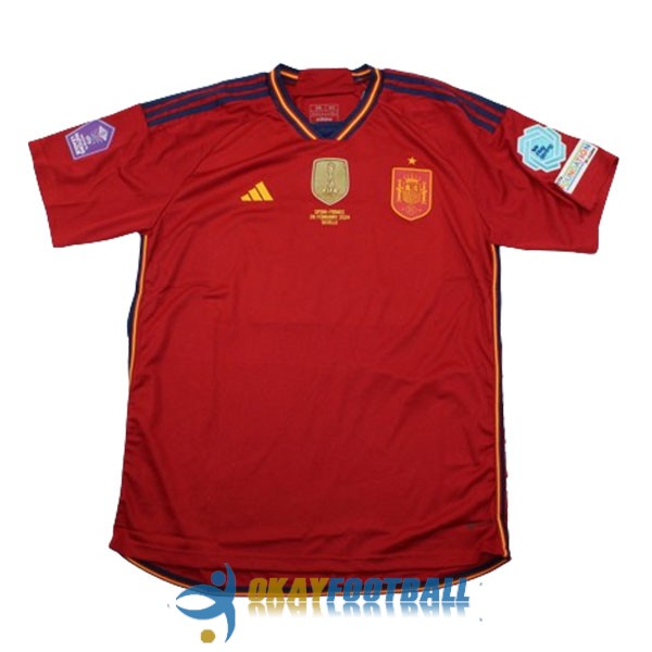 shirt home red spain 2023-2024