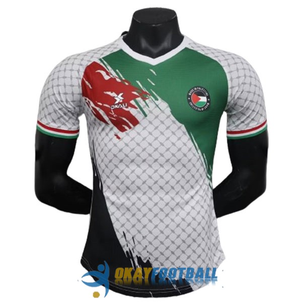shirt palestine white black green red special edition 2023-2024
