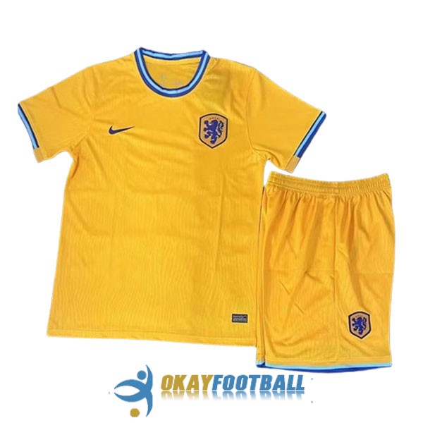 shirt yellow netherlands kid special edition 2024-2025