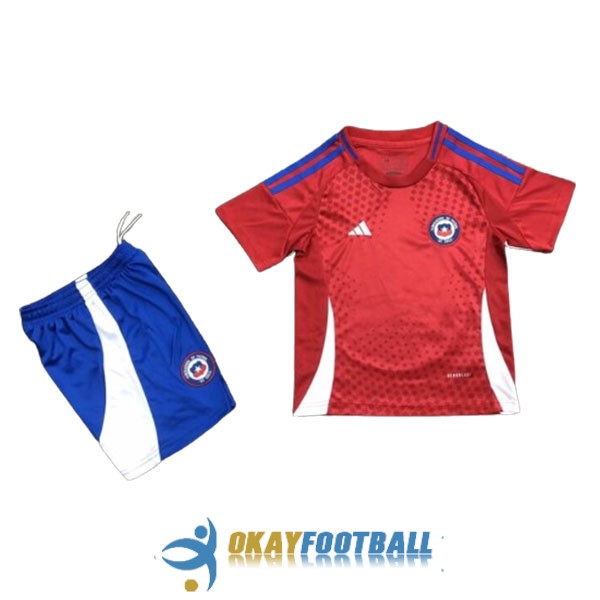 shirt home Copa America chile kid 2024-2025